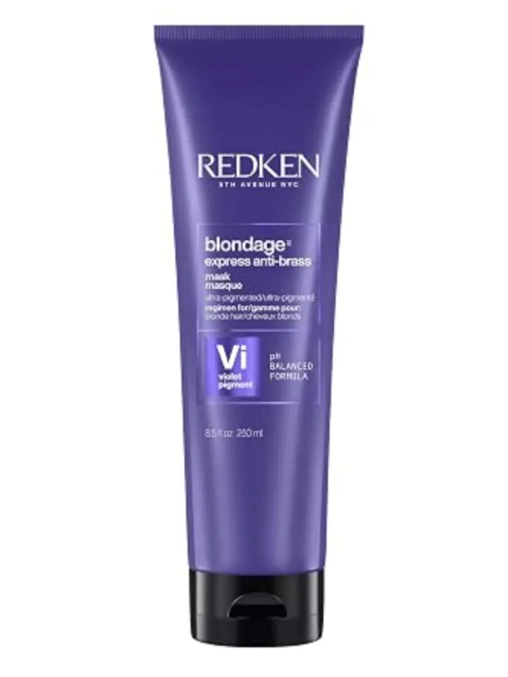 NEW Redken Blondage Express Anti-Brass Purple Mask For Blonde & Highlighted Hair